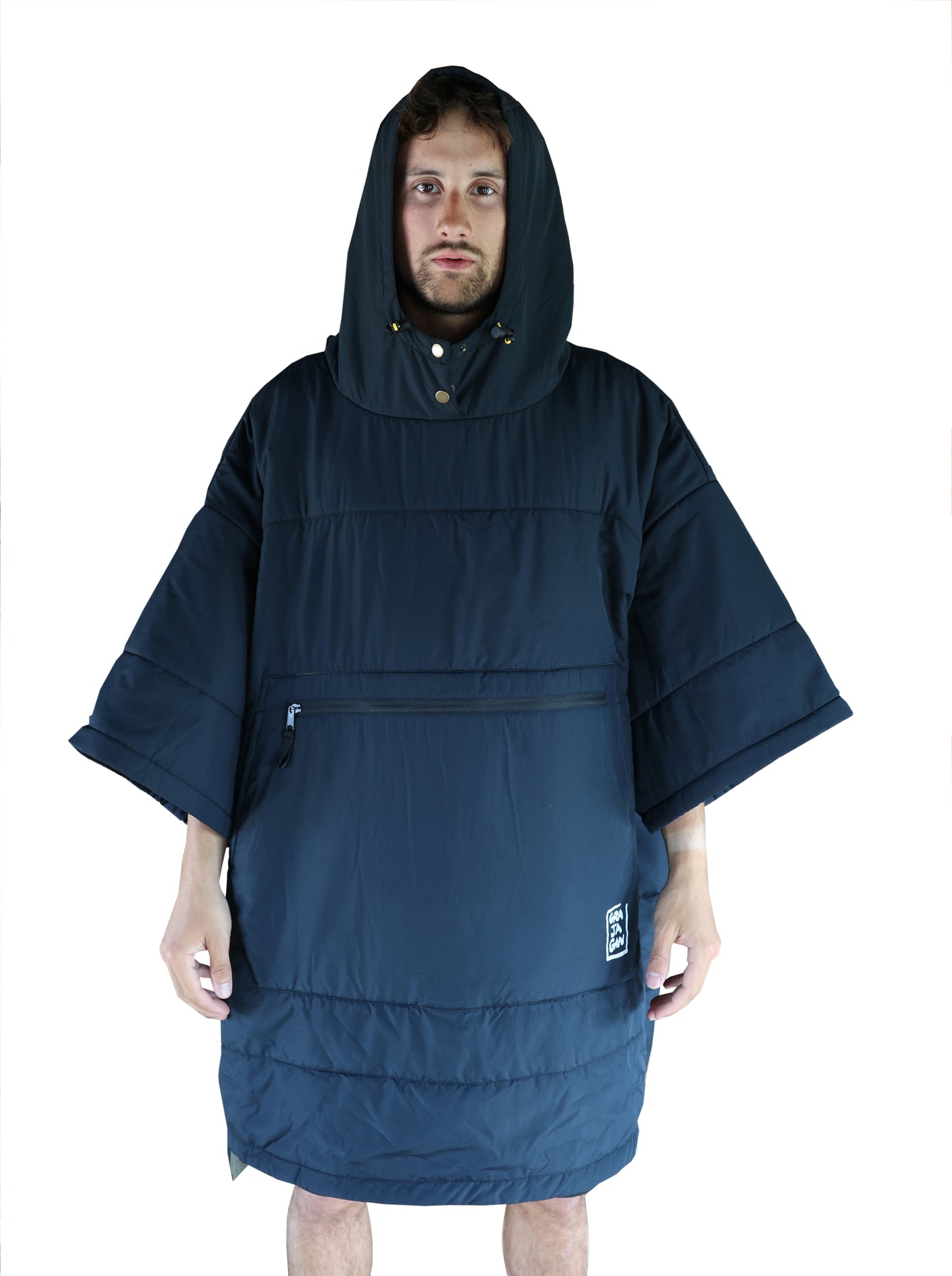PONCHO D'EXTERIEUR TECHNIQUE BLACK KAKI