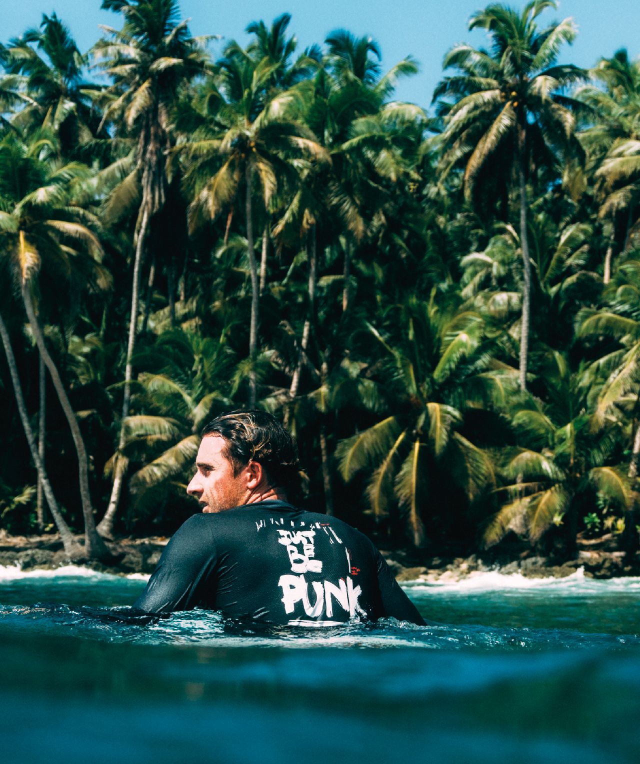 CAMISETA SURF MANGA LARGA UPF 50+