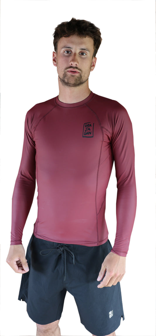 WINDSTOPPER TOP MANCHES LONGUES RED WINE