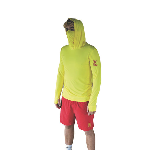 SURF-TEE MANCHES LONGUES À CAPUCHE UPF 50 + - LIFEGUARD COLLECTION