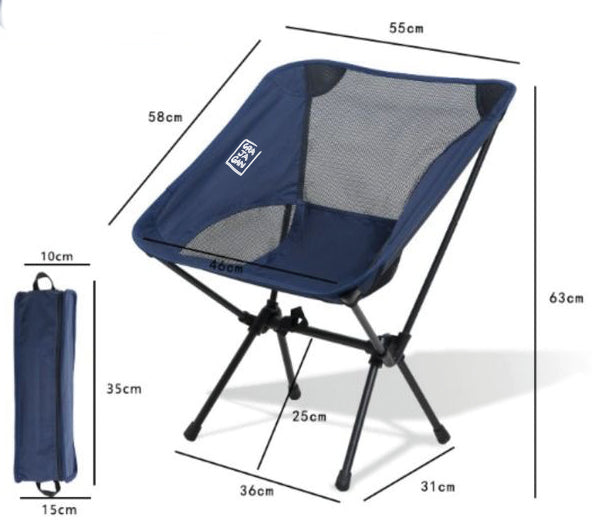 CHAISE DE CAMPING BASSE