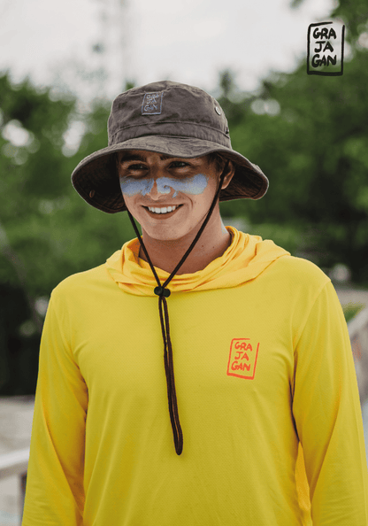 SURF-TEE MANCHES LONGUES À CAPUCHE UPF 50 + - LIFEGUARD COLLECTION